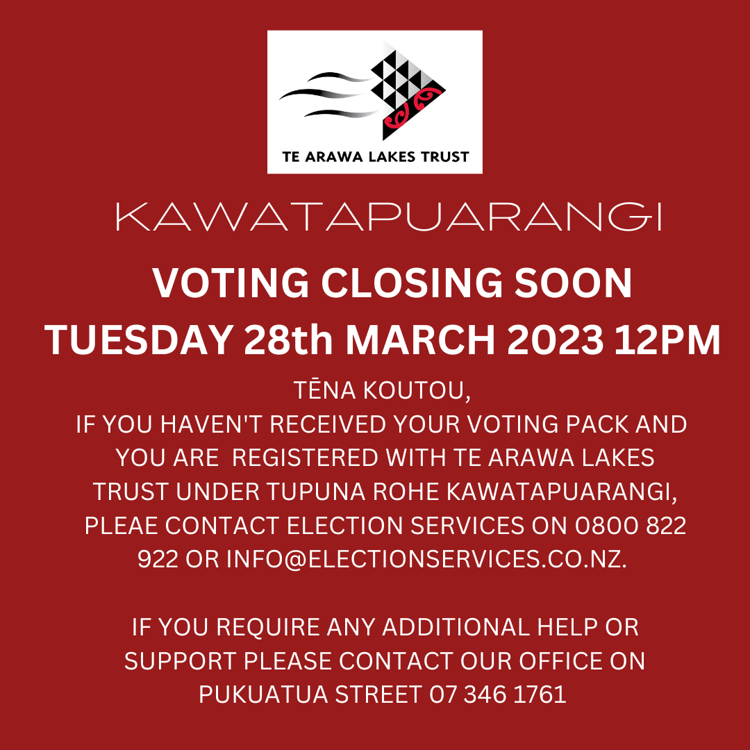 Kawatapuarangi Voting Post